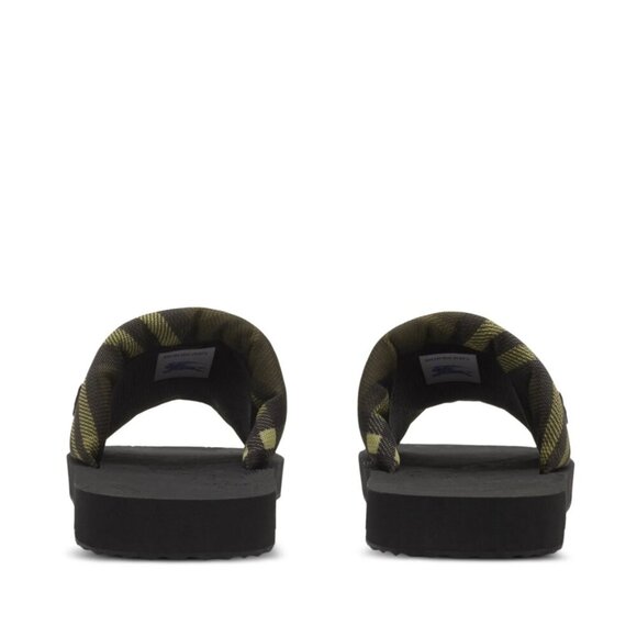 Burberry Men's MF Trek Slide Sandal, Olive Green, Sizes 44, 45 - Picture 5 of 11